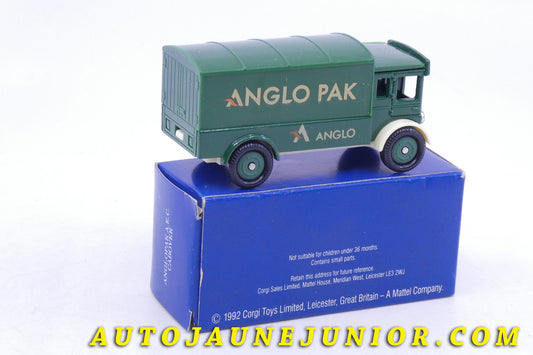 Le Corgi Toys AEC Camion "Anglo Pak" est en vente sur Auto Jaune Junior ! Découvrez nos collections de diecast Minialuxe, CIJ, C-I-J, JRD, J-R-D, Matchbox, Majorette… AutoJaune Junior ; AutoJauneJunior.com : LE site de partage pour les passionés de miniatures et collectionneurs de jouets anciens !