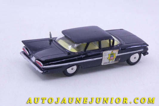 Le Corgi Toys Chevrolet Impala Estate Patrol est en vente sur Auto Jaune Junior ! Découvrez nos collections de diecast Minialuxe, CIJ, C-I-J, JRD, J-R-D, Matchbox, Majorette… AutoJaune Junior ; AutoJauneJunior.com : LE site de partage pour les passionés de miniatures et collectionneurs de jouets anciens !