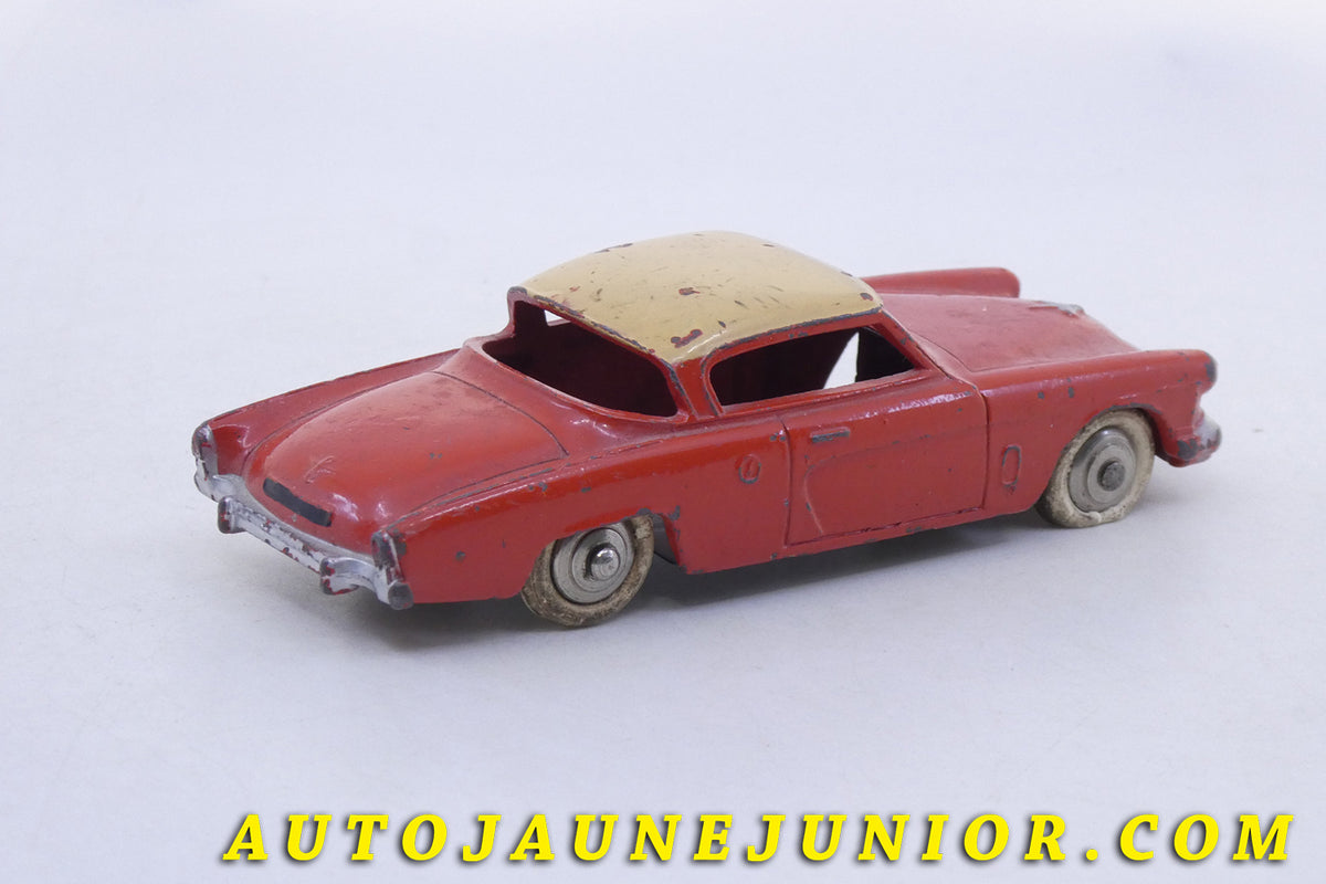 Le #2216 - Dinky Toys - Studebaker - Commander est en vente sur Auto Jaune Junior ! Découvrez nos collections de diecast Minialuxe, CIJ, C-I-J, JRD, J-R-D, Matchbox, Majorette… AutoJauneJunior.com : le site de vente en ligne et de partage pour les passionés de miniatures et collectionneurs de jouets anciens ! Des centaines de modèles en vente, et des nouveautés mises en ligne chaque jour à 21h00 !