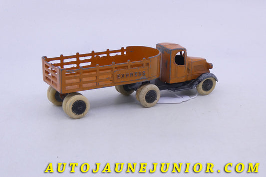 Le Tootsietoys Mack semi remorque ridelles est en vente sur Auto Jaune Junior ! Découvrez nos collections de diecast Minialuxe, CIJ, C-I-J, JRD, J-R-D, Matchbox, Majorette… AutoJaune Junior ; AutoJauneJunior.com : LE site de partage pour les passionés de miniatures et collectionneurs de jouets anciens !