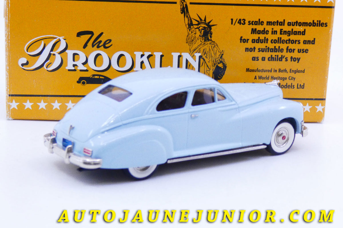 Le #2415 - Brooklin - Packard - Custum Super Eight-1947 est en vente sur Auto Jaune Junior ! Découvrez nos collections de diecast Minialuxe, CIJ, C-I-J, JRD, J-R-D, Matchbox, Majorette… AutoJauneJunior.com : le site de vente en ligne et de partage pour les passionés de miniatures et collectionneurs de jouets anciens ! Des centaines de modèles en vente, et des nouveautés mises en ligne chaque jour à 21h00 !