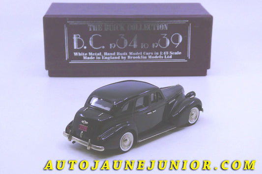 Le #2433 - Brooklin - Buick - Century - 4 Doors Sedan, M61 "black " 1939. est en vente sur Auto Jaune Junior ! Découvrez nos collections de diecast Minialuxe, CIJ, C-I-J, JRD, J-R-D, Matchbox, Majorette… AutoJauneJunior.com : le site de vente en ligne et de partage pour les passionés de miniatures et collectionneurs de jouets anciens ! Des centaines de modèles en vente, et des nouveautés mises en ligne chaque jour à 21h00 !