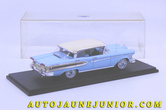 Le #2440 - Spark - Edsel - Citation Hard Top Sedan 4 Doors 1958 est en vente sur Auto Jaune Junior ! Découvrez nos collections de diecast Minialuxe, CIJ, C-I-J, JRD, J-R-D, Matchbox, Majorette… AutoJauneJunior.com : le site de vente en ligne et de partage pour les passionés de miniatures et collectionneurs de jouets anciens ! Des centaines de modèles en vente, et des nouveautés mises en ligne chaque jour à 21h00 !
