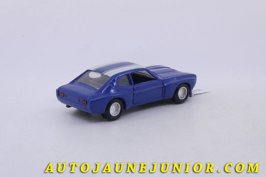 Le Solido Ford Capri 2600 RV est en vente sur Auto Jaune Junior ! Découvrez nos collections de diecast Minialuxe, CIJ, C-I-J, JRD, J-R-D, Matchbox, Majorette… AutoJaune Junior ; AutoJauneJunior.com : LE site de partage pour les passionés de miniatures et collectionneurs de jouets anciens !
