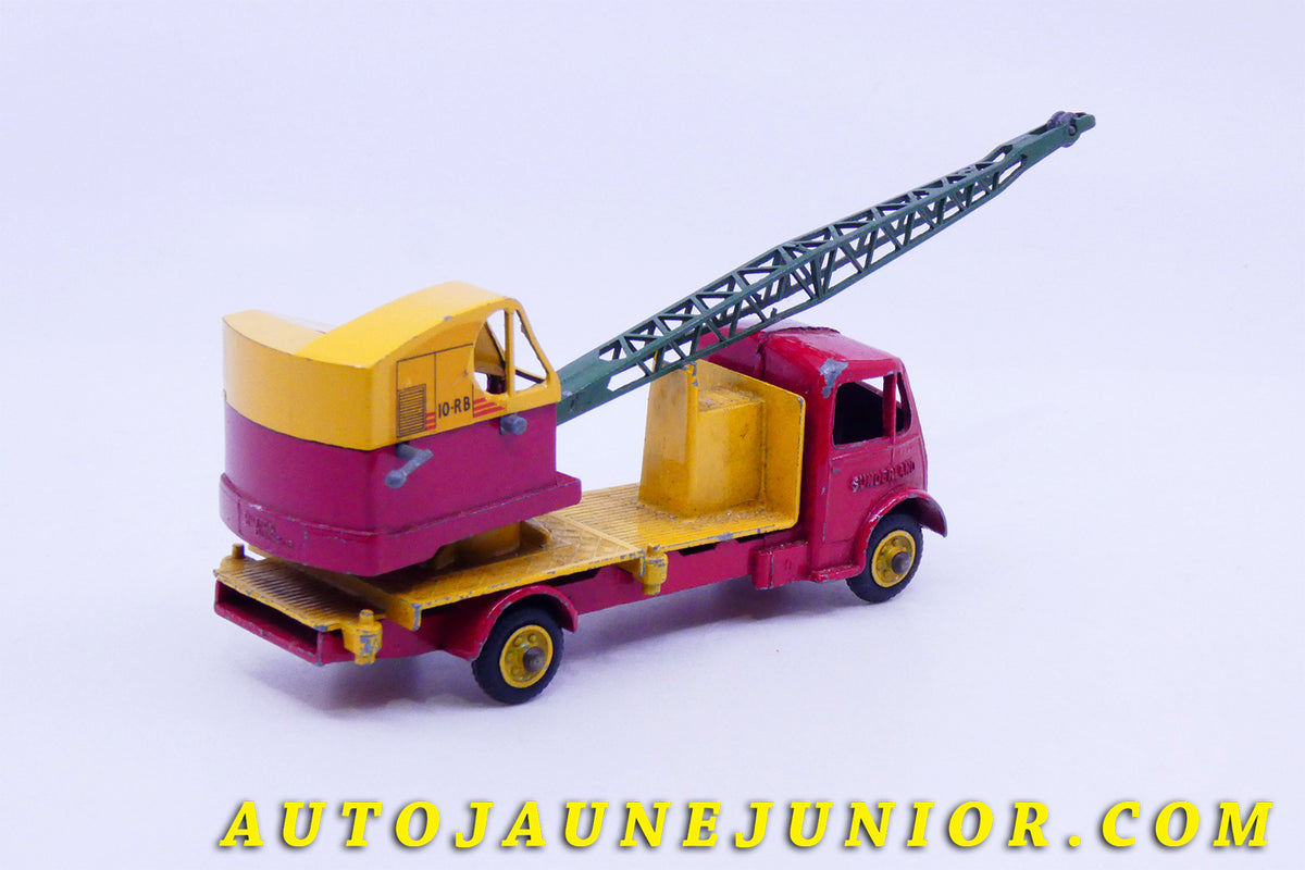 Le #3433 - Benbros - AEC - Plateau avec flèche treillis est en vente sur Auto Jaune Junior ! Découvrez nos collections de diecast Minialuxe, CIJ, C-I-J, JRD, J-R-D, Matchbox, Majorette… AutoJauneJunior.com : le site de vente en ligne et de partage pour les passionés de miniatures et collectionneurs de jouets anciens ! Des centaines de modèles en vente, et des nouveautés mises en ligne chaque jour à 21h00 !