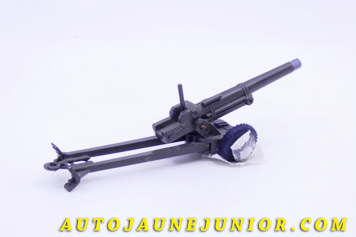 Le #3440 - Solido - Canon - 105 sur essieu simple est en vente sur Auto Jaune Junior ! Découvrez nos collections de diecast Minialuxe, CIJ, C-I-J, JRD, J-R-D, Matchbox, Majorette… AutoJauneJunior.com : le site de vente en ligne et de partage pour les passionés de miniatures et collectionneurs de jouets anciens ! Des centaines de modèles en vente, et des nouveautés mises en ligne chaque jour à 21h00 !
