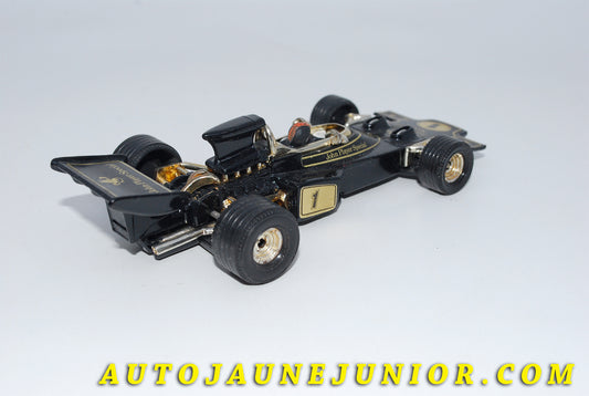 Le #3454 - Corgi Toys - Lotus - 72 JPS Ronnie Peterson 1973 est en vente sur Auto Jaune Junior ! Découvrez nos collections de diecast Minialuxe, CIJ, C-I-J, JRD, J-R-D, Matchbox, Majorette… AutoJauneJunior.com : le site de vente en ligne et de partage pour les passionés de miniatures et collectionneurs de jouets anciens ! Des centaines de modèles en vente, et des nouveautés mises en ligne chaque jour à 21h00 !