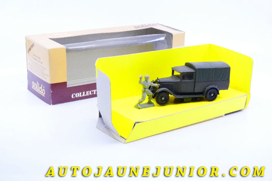 Le #3507 - Solido - Citroën - C4 camionnette bâché militaire est en vente sur Auto Jaune Junior ! Découvrez nos collections de diecast Minialuxe, CIJ, C-I-J, JRD, J-R-D, Matchbox, Majorette… AutoJauneJunior.com : le site de vente en ligne et de partage pour les passionés de miniatures et collectionneurs de jouets anciens ! Des centaines de modèles en vente, et des nouveautés mises en ligne chaque jour à 21h00 !