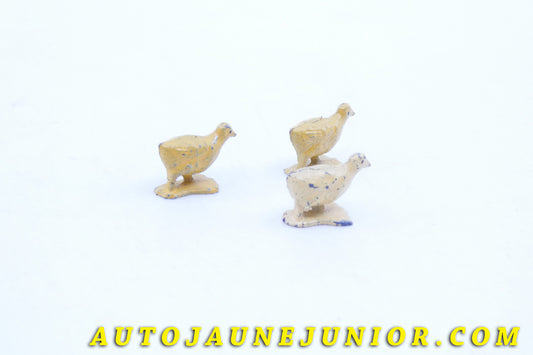 Le #3621 - France (PH) - Animal - 3 Canetons est en vente sur Auto Jaune Junior ! Découvrez nos collections de diecast Minialuxe, CIJ, C-I-J, JRD, J-R-D, Matchbox, Majorette… AutoJauneJunior.com : le site de vente en ligne et de partage pour les passionés de miniatures et collectionneurs de jouets anciens ! Des centaines de modèles en vente, et des nouveautés mises en ligne chaque jour à 21h00 !