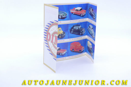Le #3821 - Dinky Toys - Dépliant - The NEW Dinky Collection (Collection R.Goirand) est en vente sur Auto Jaune Junior ! Découvrez nos collections de diecast Minialuxe, CIJ, C-I-J, JRD, J-R-D, Matchbox, Majorette… AutoJauneJunior.com : le site de vente en ligne et de partage pour les passionés de miniatures et collectionneurs de jouets anciens ! Des centaines de modèles en vente, et des nouveautés mises en ligne chaque jour à 21h00 !