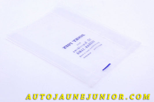 Le #3919 - Dinky Toys - Sachet de pièces détaches Vide - 10 Barrières Vauban - SAMIA (Original - Provenance "Collection R.Goirand") est en vente sur Auto Jaune Junior ! Découvrez nos collections de diecast Minialuxe, CIJ, C-I-J, JRD, J-R-D, Matchbox, Majorette… AutoJauneJunior.com : le site de vente en ligne et de partage pour les passionés de miniatures et collectionneurs de jouets anciens ! Des centaines de modèles en vente, et des nouveautés mises en ligne chaque jour à 21h00 !