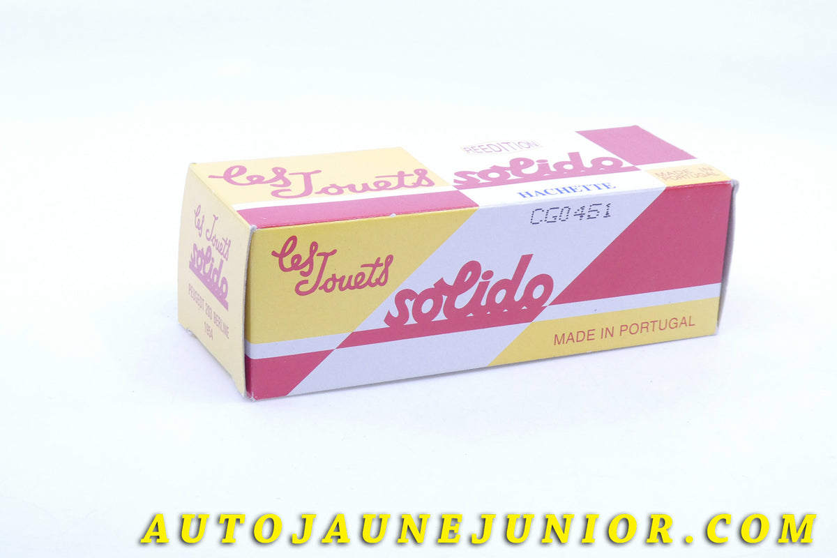 Le #3965 - C-I-J - Peugeot - 203 Berline "Les Jouets Solido" est en vente sur Auto Jaune Junior ! Découvrez nos collections de diecast Minialuxe, CIJ, C-I-J, JRD, J-R-D, Matchbox, Majorette… AutoJauneJunior.com : le site de vente en ligne et de partage pour les passionés de miniatures et collectionneurs de jouets anciens ! Des centaines de modèles en vente, et des nouveautés mises en ligne chaque jour à 21h00 !