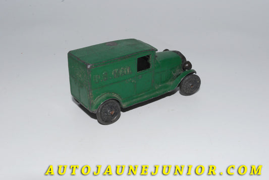 Le #4149 - Tootsietoys - Ford - "A" camionnette US mail est en vente sur Auto Jaune Junior ! Découvrez nos collections de diecast Minialuxe, CIJ, C-I-J, JRD, J-R-D, Matchbox, Majorette… AutoJauneJunior.com : le site de vente en ligne et de partage pour les passionés de miniatures et collectionneurs de jouets anciens ! Des centaines de modèles en vente, et des nouveautés mises en ligne chaque jour à 21h00 !