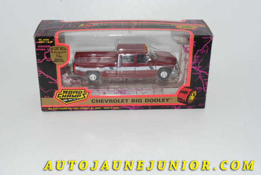 Le #4265 - Autre Fabriquant - Chevrolet - Pick Up Big Dooley est en vente sur Auto Jaune Junior ! Découvrez nos collections de diecast Minialuxe, CIJ, C-I-J, JRD, J-R-D, Matchbox, Majorette… AutoJauneJunior.com : le site de vente en ligne et de partage pour les passionés de miniatures et collectionneurs de jouets anciens ! Des centaines de modèles en vente, et des nouveautés mises en ligne chaque jour à 21h00 !