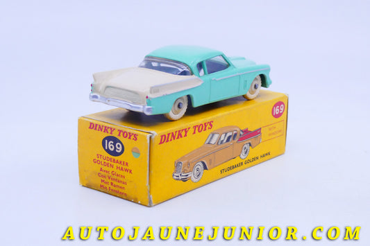 Le #4304 - Dinky Toys - Studebaker - Golden Hawk (Premières séries avec jantes peintes) est en vente sur Auto Jaune Junior ! Découvrez nos collections de diecast Minialuxe, CIJ, C-I-J, JRD, J-R-D, Matchbox, Majorette… AutoJauneJunior.com : le site de vente en ligne et de partage pour les passionés de miniatures et collectionneurs de jouets anciens ! Des centaines de modèles en vente, et des nouveautés mises en ligne chaque jour à 21h00 !