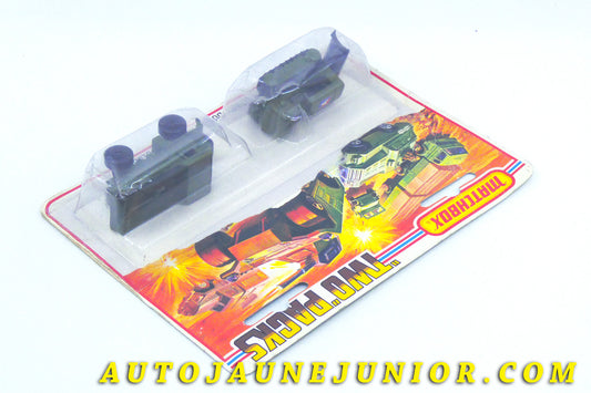 Le #4376 - Matchbox by Lesney - J. I. Case Company & Mack Trucks - Two-Pack TP-18 « Military Dump Truck & Bulldozer » est en vente sur Auto Jaune Junior ! Découvrez nos collections de diecast Minialuxe, CIJ, C-I-J, JRD, J-R-D, Matchbox, Majorette… AutoJauneJunior.com : le site de vente en ligne et de partage pour les passionés de miniatures et collectionneurs de jouets anciens ! Des centaines de modèles en vente, et des nouveautés mises en ligne chaque jour à 21h00 !