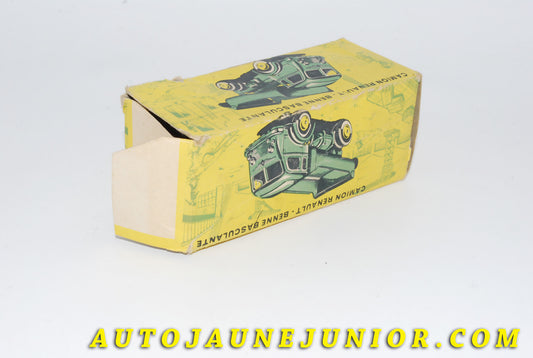Le #4422 - C-I-J - Renault - Boite vide Camion Benne basculante 120 CV est en vente sur Auto Jaune Junior ! Découvrez nos collections de diecast Minialuxe, CIJ, C-I-J, JRD, J-R-D, Matchbox, Majorette… AutoJauneJunior.com : le site de vente en ligne et de partage pour les passionés de miniatures et collectionneurs de jouets anciens ! Des centaines de modèles en vente, et des nouveautés mises en ligne chaque jour à 21h00 !
