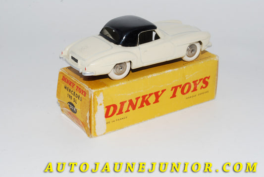 Le #4552 - Dinky Toys - Mercedes - 190 Sl est en vente sur Auto Jaune Junior ! Découvrez nos collections de diecast Minialuxe, CIJ, C-I-J, JRD, J-R-D, Matchbox, Majorette… AutoJauneJunior.com : le site de vente en ligne et de partage pour les passionés de miniatures et collectionneurs de jouets anciens ! Des centaines de modèles en vente, et des nouveautés mises en ligne chaque jour à 21h00 !