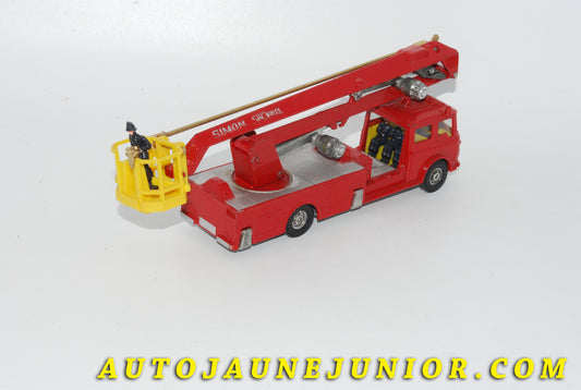 Le #4730 - Corgi Toys - Bedford - TK - Simon Snorkel Fire Engine est en vente sur Auto Jaune Junior ! Découvrez nos collections de diecast Minialuxe, CIJ, C-I-J, JRD, J-R-D, Matchbox, Majorette… AutoJauneJunior.com : le site de vente en ligne et de partage pour les passionés de miniatures et collectionneurs de jouets anciens ! Des centaines de modèles en vente, et des nouveautés mises en ligne chaque jour à 21h00 !