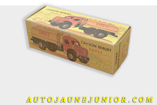 Le C-I-J Berliet Boite vide GLR Citerne Shell (Repro) est en vente sur Auto Jaune Junior ! Découvrez nos collections de diecast Minialuxe, CIJ, C-I-J, JRD, J-R-D, Matchbox, Majorette… AutoJaune Junior ; AutoJauneJunior.com : LE site de partage pour les passionés de miniatures et collectionneurs de jouets anciens !