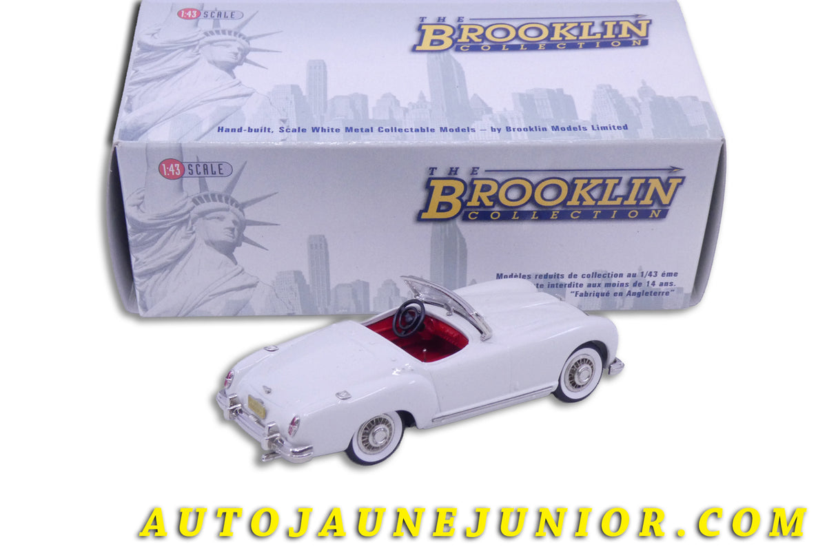 Le Brooklin Nash Healey Roaster "White" est en vente sur Auto Jaune Junior ! Découvrez nos collections de diecast Minialuxe, CIJ, C-I-J, JRD, J-R-D, Matchbox, Majorette… AutoJaune Junior ; AutoJauneJunior.com : LE site de partage pour les passionés de miniatures et collectionneurs de jouets anciens !