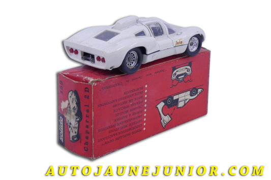 Le Solido Chaparral 2D est en vente sur Auto Jaune Junior ! Découvrez nos collections de diecast Minialuxe, CIJ, C-I-J, JRD, J-R-D, Matchbox, Majorette… AutoJaune Junior ; AutoJauneJunior.com : LE site de partage pour les passionés de miniatures et collectionneurs de jouets anciens !