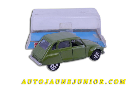 Le Mebetoys Citroën Dyane 6 est en vente sur Auto Jaune Junior ! Découvrez nos collections de diecast Minialuxe, CIJ, C-I-J, JRD, J-R-D, Matchbox, Majorette… AutoJaune Junior ; AutoJauneJunior.com : LE site de partage pour les passionés de miniatures et collectionneurs de jouets anciens !
