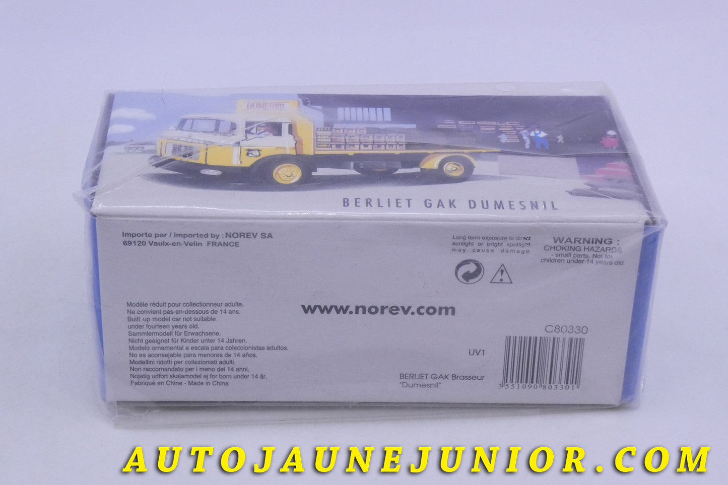 Le Atlas Berliet GAK Brasseur Dumesnil est en vente sur Auto Jaune Junior ! Découvrez nos collections de diecast Tekno, Politoys, Mebetoys, Mercury, Joal, Diapet, Märklin, TootsieToys.AutoJaune Junior ; Vous avez le même jouet ? Profitez de notre expertise pour vous accompagner dans la vente de vos modèles ou votre collection ! Nous achetons tous lots de miniatures ! Contactez nous !