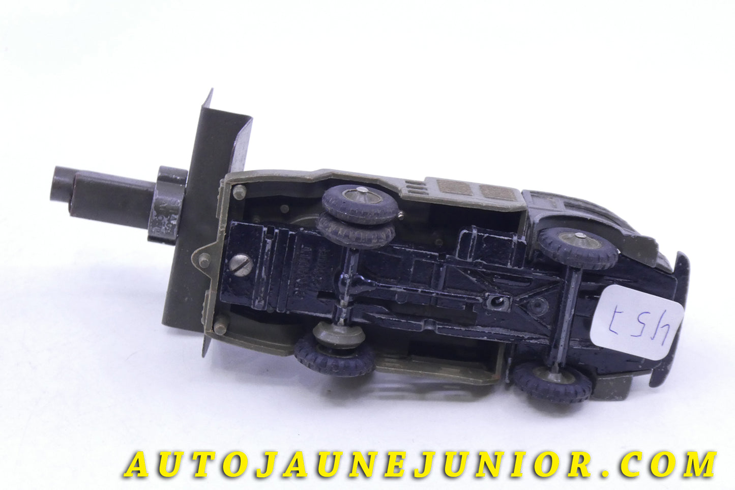 Le C-I-J Renault 2,5T avec canon est en vente sur Auto Jaune Junior ! Découvrez nos collections de diecast Tekno, Politoys, Mebetoys, Mercury, Joal, Diapet, Märklin, TootsieToys.AutoJaune Junior ; Vous avez le même jouet ? Profitez de notre expertise pour vous accompagner dans la vente de vos modèles ou votre collection ! Nous achetons tous lots de miniatures ! Contactez nous !