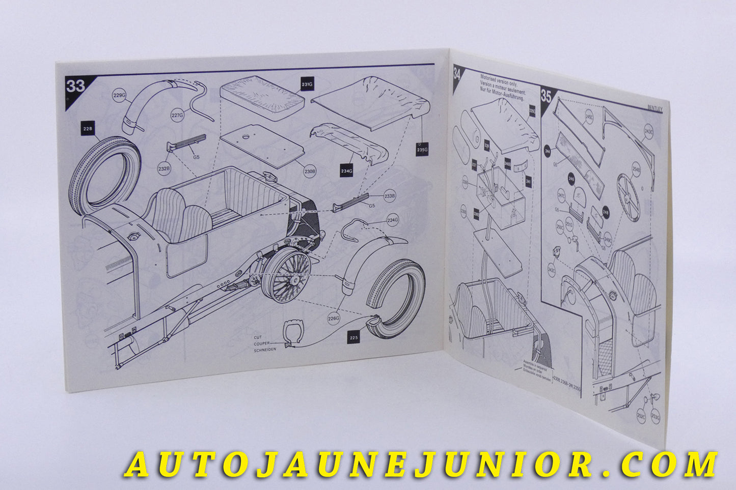 Le Autre Fabriquant Document Notice de montage est en vente sur Auto Jaune Junior ! Découvrez nos collections de diecast Tekno, Politoys, Mebetoys, Mercury, Joal, Diapet, Märklin, TootsieToys.AutoJaune Junior ; Vous avez le même jouet ? Profitez de notre expertise pour vous accompagner dans la vente de vos modèles ou votre collection ! Nous achetons tous lots de miniatures ! Contactez nous !