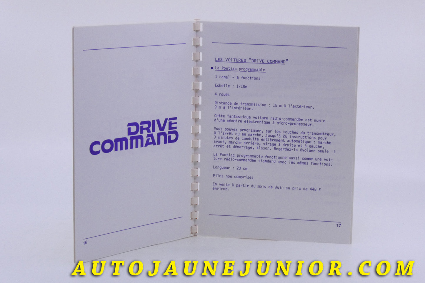 Le Autre Fabriquant Document Nouveautés 1980 est en vente sur Auto Jaune Junior ! Découvrez nos collections de diecast Tekno, Politoys, Mebetoys, Mercury, Joal, Diapet, Märklin, TootsieToys.AutoJaune Junior ; Vous avez le même jouet ? Profitez de notre expertise pour vous accompagner dans la vente de vos modèles ou votre collection ! Nous achetons tous lots de miniatures ! Contactez nous !