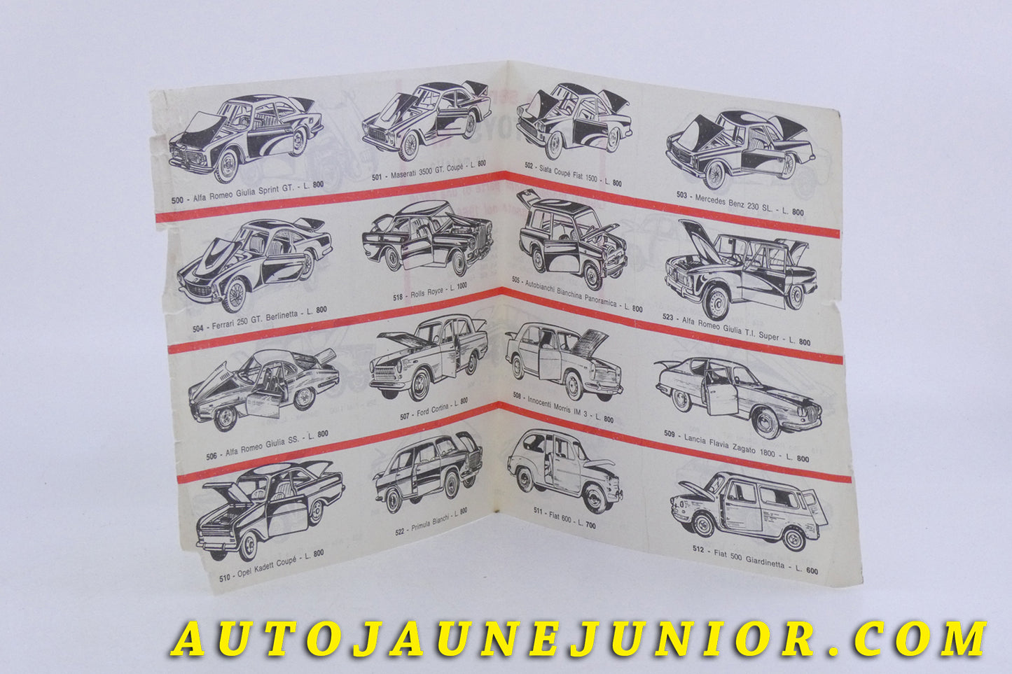 Le Autre Fabriquant Document Remplir nom du modèle est en vente sur Auto Jaune Junior ! Découvrez nos collections de diecast Tekno, Politoys, Mebetoys, Mercury, Joal, Diapet, Märklin, TootsieToys.AutoJaune Junior ; Vous avez le même jouet ? Profitez de notre expertise pour vous accompagner dans la vente de vos modèles ou votre collection ! Nous achetons tous lots de miniatures ! Contactez nous !