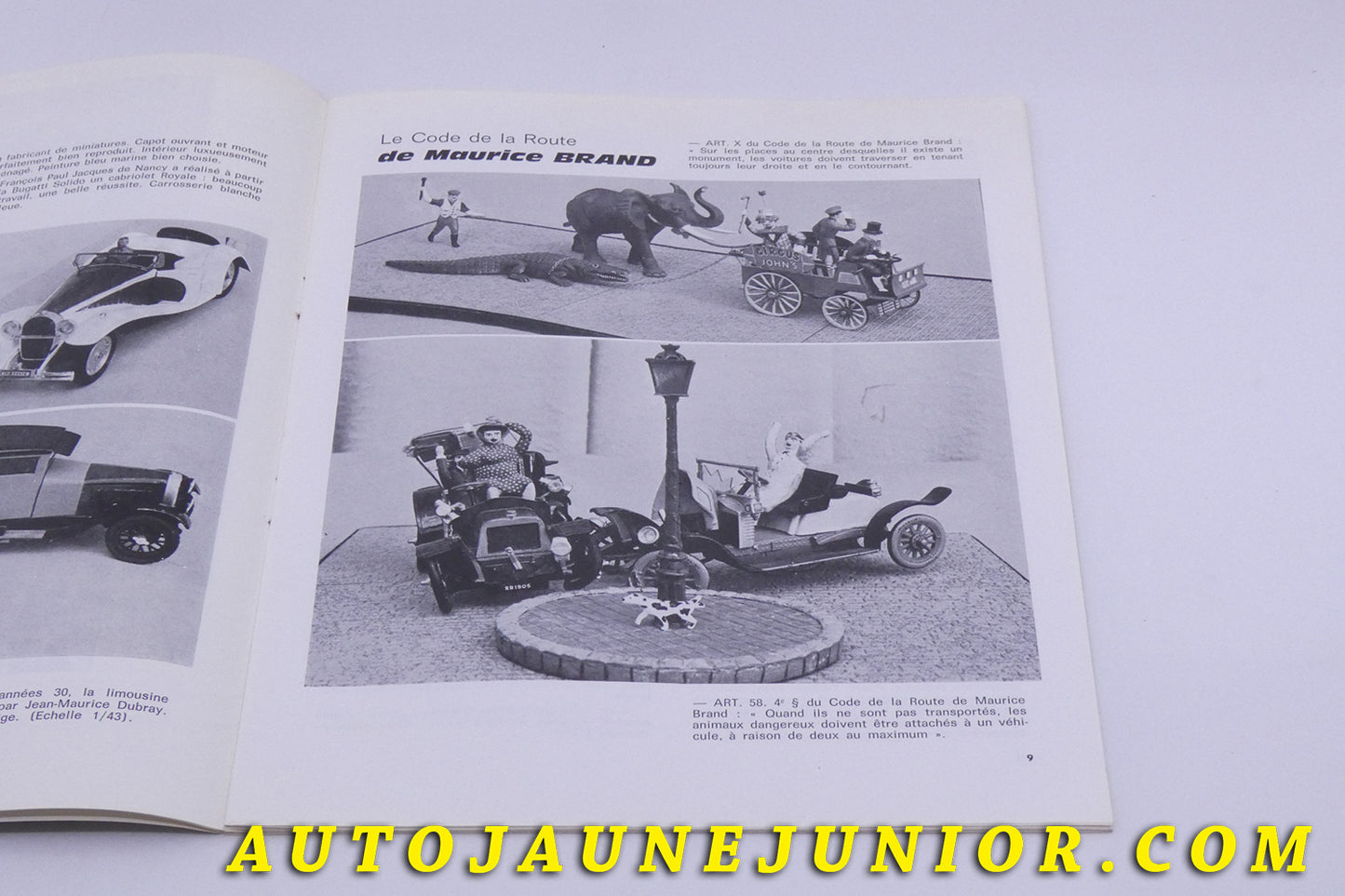 Le Magazine Mod§les réduits Modélisme est en vente sur Auto Jaune Junior ! Découvrez nos collections de diecast Tekno, Politoys, Mebetoys, Mercury, Joal, Diapet, Märklin, TootsieToys.AutoJaune Junior ; Vous avez le même jouet ? Profitez de notre expertise pour vous accompagner dans la vente de vos modèles ou votre collection ! Nous achetons tous lots de miniatures ! Contactez nous !