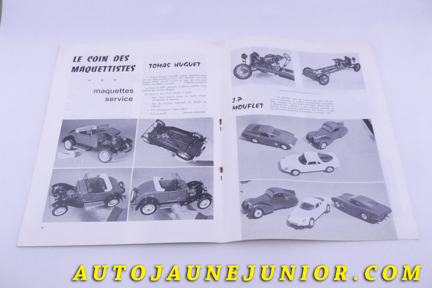 Le Magazine Modélisme Modélisme Numéro 55 est en vente sur Auto Jaune Junior ! Découvrez nos collections de diecast Tekno, Politoys, Mebetoys, Mercury, Joal, Diapet, Märklin, TootsieToys.AutoJaune Junior ; Vous avez le même jouet ? Profitez de notre expertise pour vous accompagner dans la vente de vos modèles ou votre collection ! Nous achetons tous lots de miniatures ! Contactez nous !