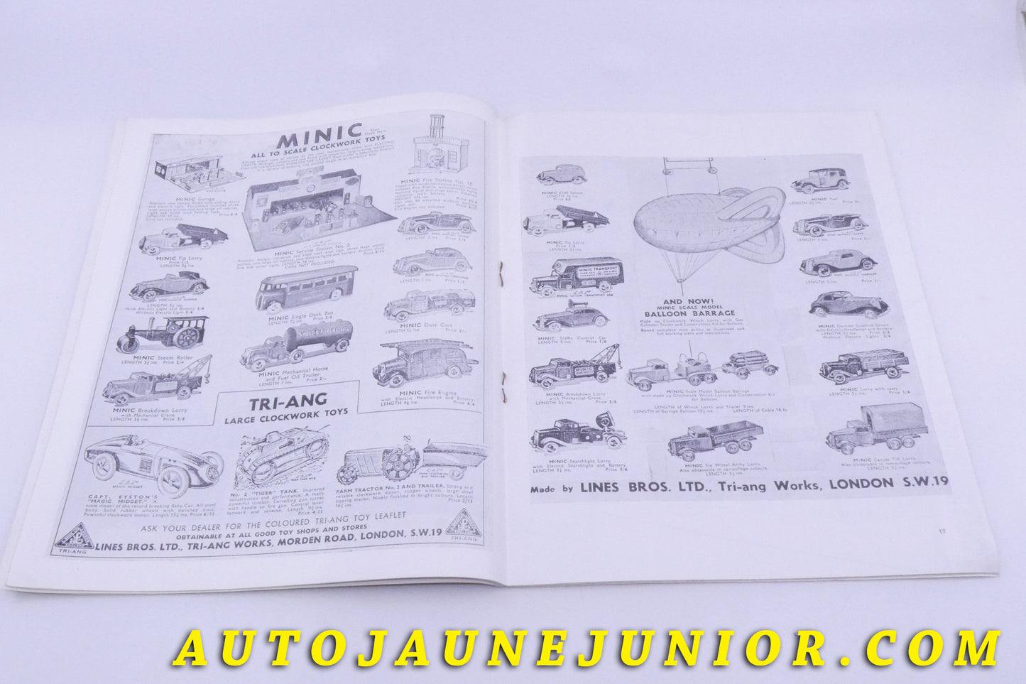 Le Magazine Modélisme Modélisme Numéro 61 est en vente sur Auto Jaune Junior ! Découvrez nos collections de diecast Tekno, Politoys, Mebetoys, Mercury, Joal, Diapet, Märklin, TootsieToys.AutoJaune Junior ; Vous avez le même jouet ? Profitez de notre expertise pour vous accompagner dans la vente de vos modèles ou votre collection ! Nous achetons tous lots de miniatures ! Contactez nous !