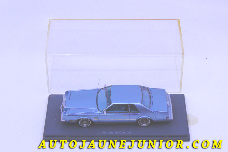 Le #2439 - NEO Scale Models - Chrysler - Imperial Coupé 1981 est en vente sur Auto Jaune Junior ! Tekno, Politoys, Mebetoys, Mercury, Joal, Diapet, Märklin, TootsieToys.Vous avez le même jouet ? Profitez de notre expertise pour vous accompagner dans la vente de vos modèles ou votre collection ! Nous achetons tous lots de miniatures ! Contactez nous ! contact@autojaunejunior.com.