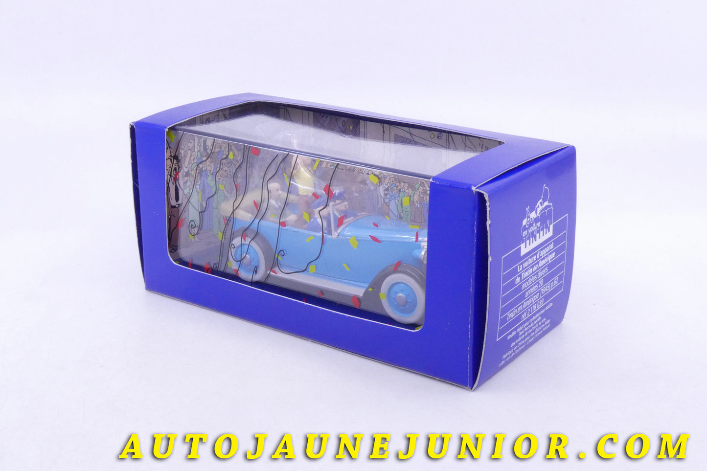 Le Atlas Auto Tintin en Amérique est en vente sur Auto Jaune Junior ! Découvrez nos collections de diecast Tekno, Politoys, Mebetoys, Mercury, Joal, Diapet, Märklin, TootsieToys.AutoJaune Junior ; Vous avez le même jouet ? Profitez de notre expertise pour vous accompagner dans la vente de vos modèles ou votre collection ! Nous achetons tous lots de miniatures ! Contactez nous !