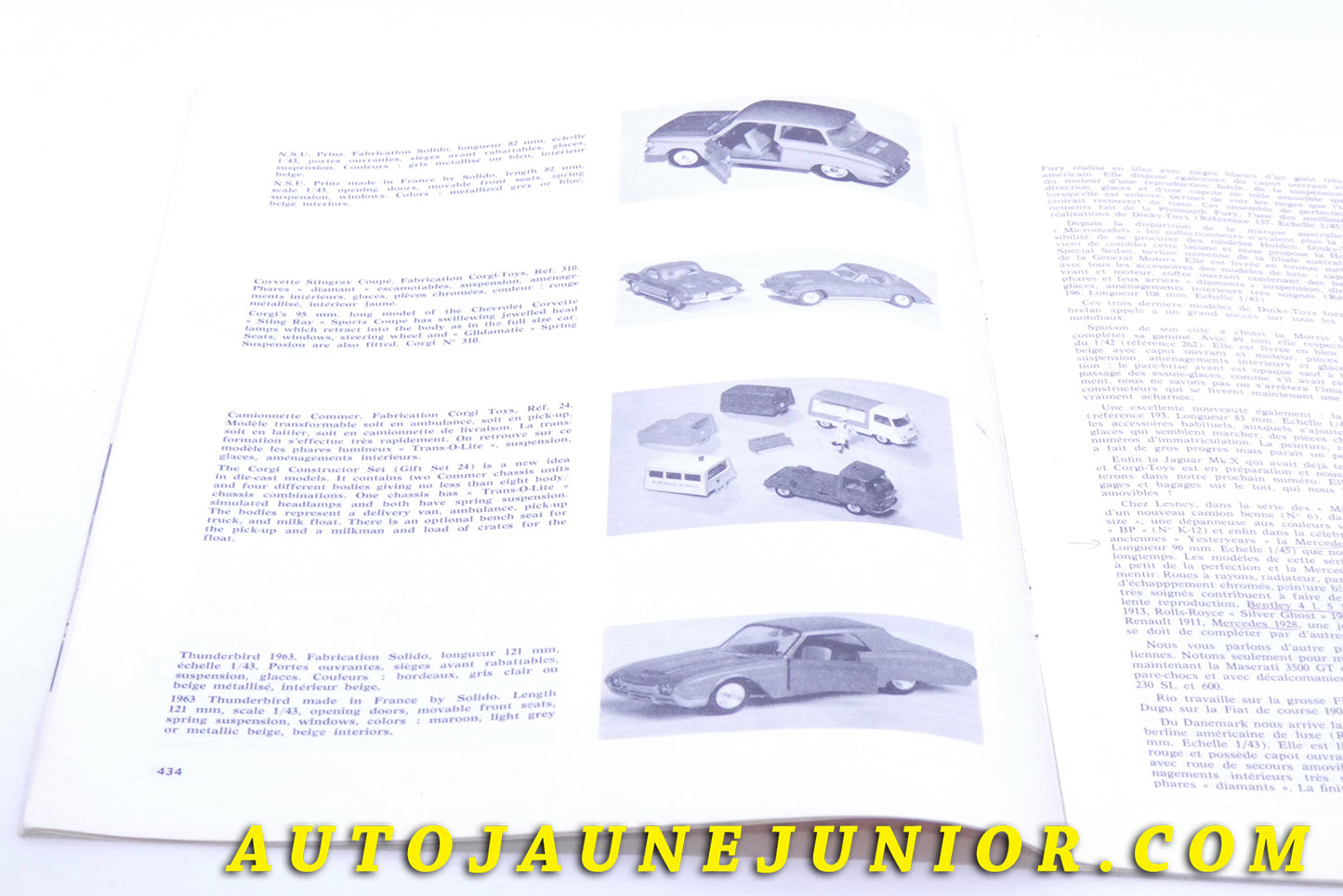 Le #3804 - Edition - Revue - Modélisme #33 est en vente sur Auto Jaune Junior ! Tekno, Politoys, Mebetoys, Mercury, Joal, Diapet, Märklin, TootsieToys.Vous avez le même jouet ? Profitez de notre expertise pour vous accompagner dans la vente de vos modèles ou votre collection ! Nous achetons tous lots de miniatures ! Contactez nous ! contact@autojaunejunior.com.