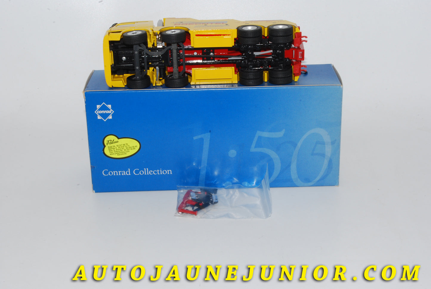 Le #4276 - Conrad - Mercedes - Camion Actros 4 essieux Dépanneuse "Brechtel" est en vente sur Auto Jaune Junior ! Tekno, Politoys, Mebetoys, Mercury, Joal, Diapet, Märklin, TootsieToys.Vous avez le même jouet ? Profitez de notre expertise pour vous accompagner dans la vente de vos modèles ou votre collection ! Nous achetons tous lots de miniatures ! Contactez nous ! contact@autojaunejunior.com.