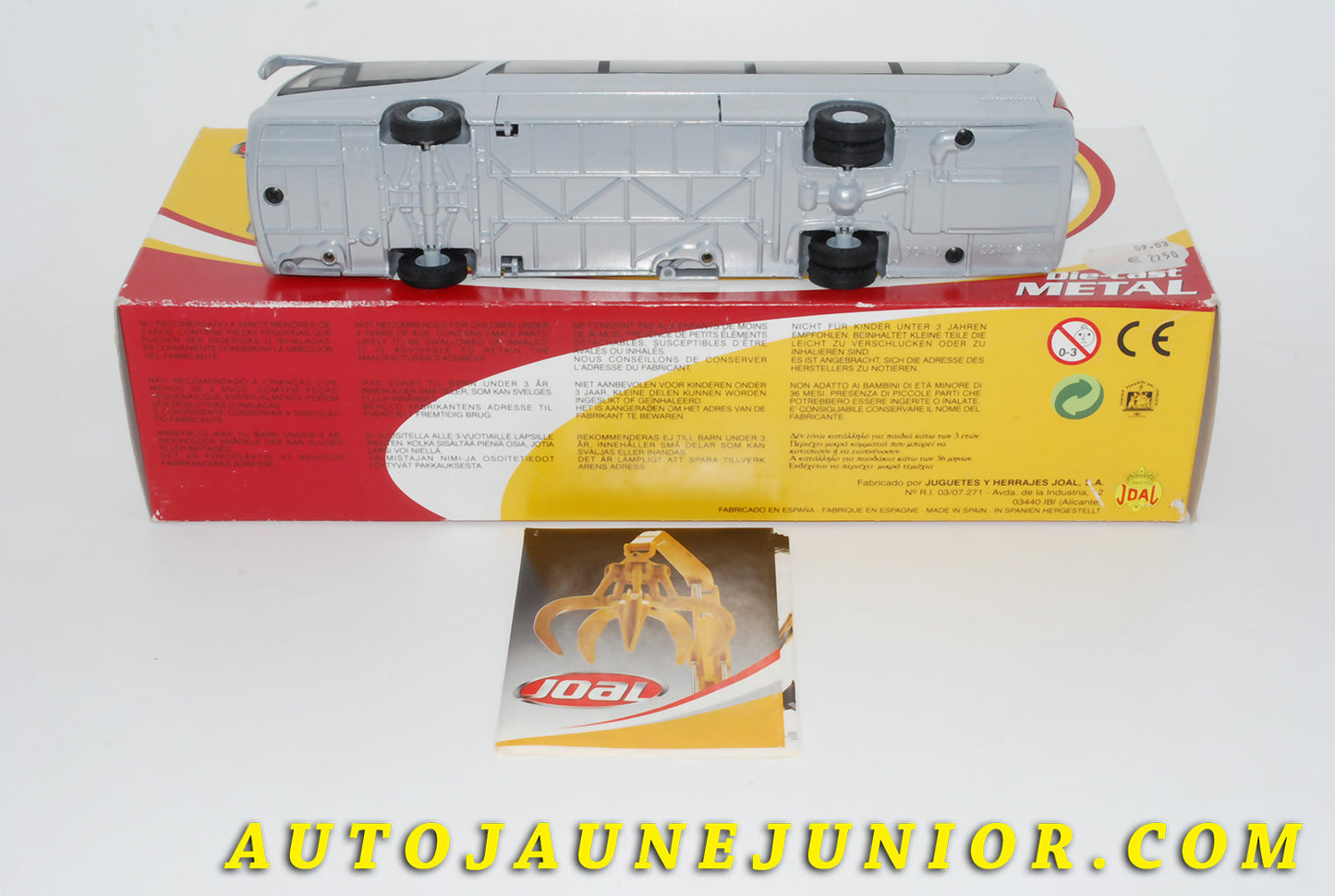 Le #4435 - Joal - Scania - Autobus Irizar est en vente sur Auto Jaune Junior ! Tekno, Politoys, Mebetoys, Mercury, Joal, Diapet, Märklin, TootsieToys.Vous avez le même jouet ? Profitez de notre expertise pour vous accompagner dans la vente de vos modèles ou votre collection ! Nous achetons tous lots de miniatures ! Contactez nous ! contact@autojaunejunior.com.