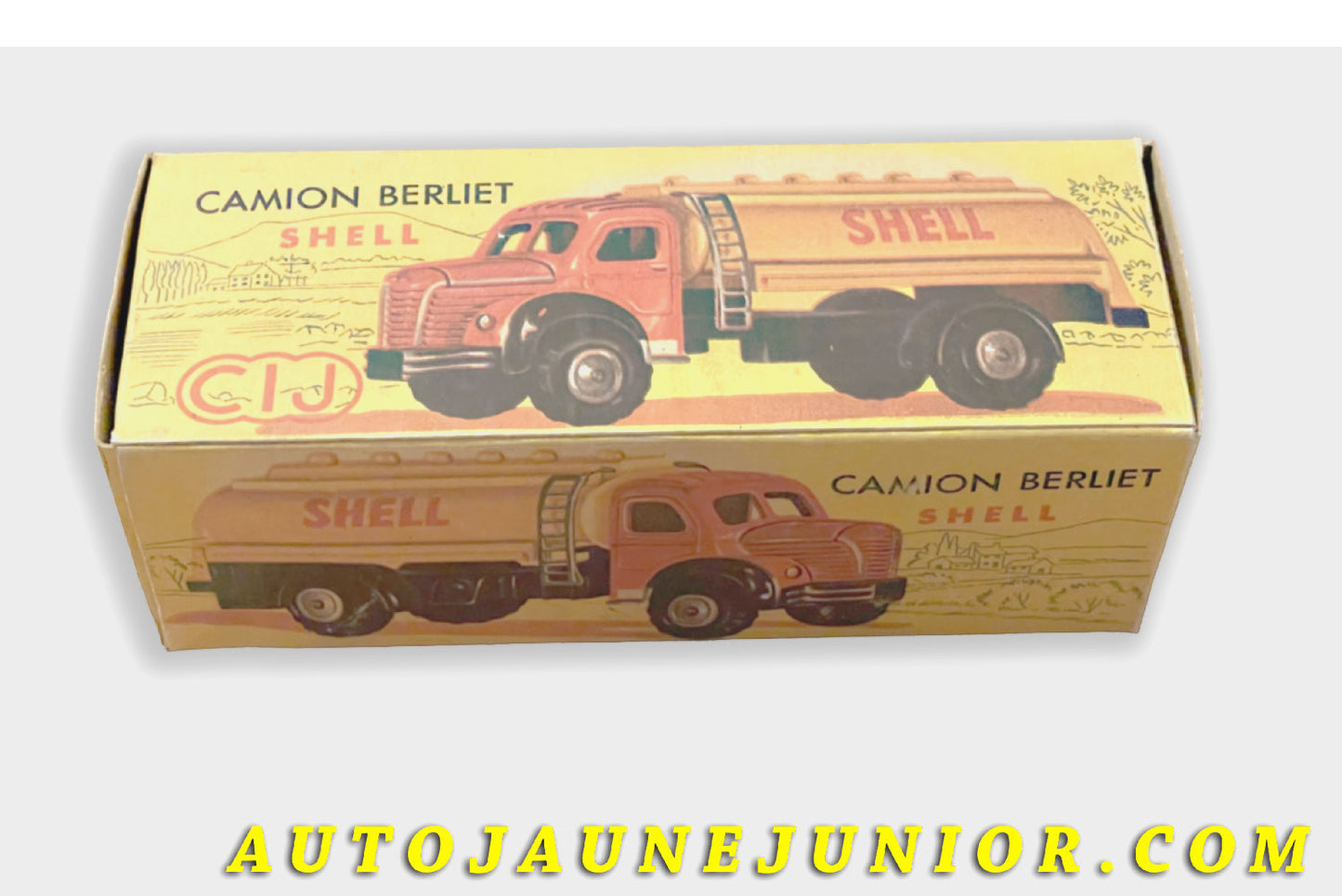 Le C-I-J Berliet Boite vide GLR Citerne Shell (Repro) est en vente sur Auto Jaune Junior ! Découvrez nos collections de diecast Tekno, Politoys, Mebetoys, Mercury, Joal, Diapet, Märklin, TootsieToys.AutoJaune Junior ; Vous avez le même jouet ? Profitez de notre expertise pour vous accompagner dans la vente de vos modèles ou votre collection ! Nous achetons tous lots de miniatures ! Contactez nous !