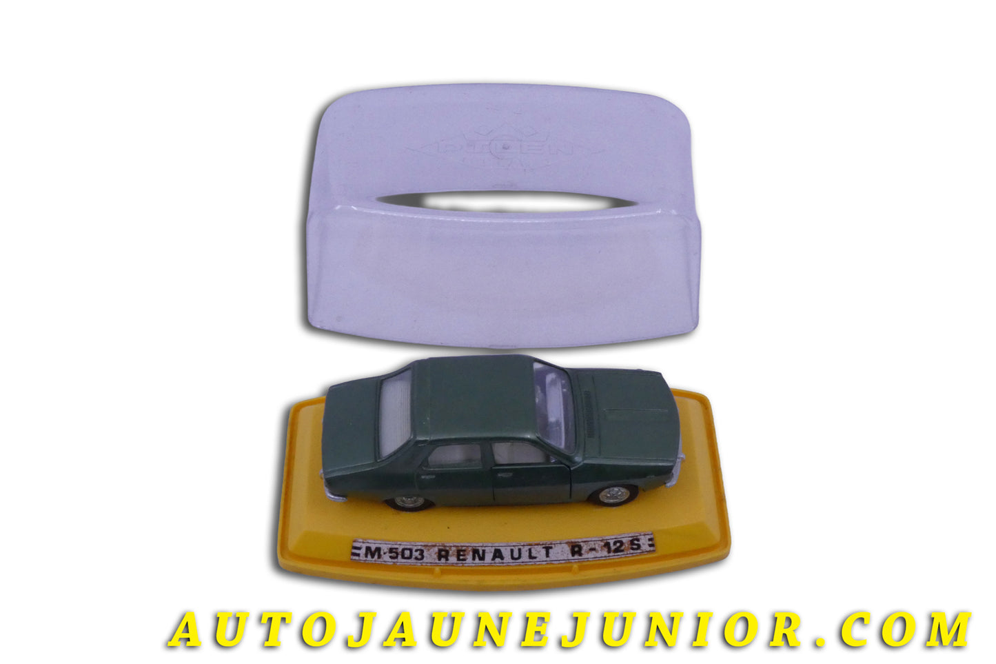 Le Pilen Renault R12 S est en vente sur Auto Jaune Junior ! Découvrez nos collections de diecast Tekno, Politoys, Mebetoys, Mercury, Joal, Diapet, Märklin, TootsieToys.AutoJaune Junior ; Vous avez le même jouet ? Profitez de notre expertise pour vous accompagner dans la vente de vos modèles ou votre collection ! Nous achetons tous lots de miniatures ! Contactez nous !