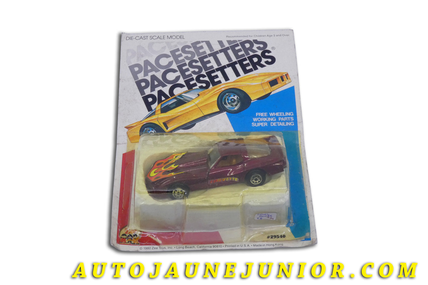 Le #5265 - Zee Toys - Chevrolet - Corvette - "Firevette" est en vente sur Auto Jaune Junior ! Tekno, Politoys, Mebetoys, Mercury, Joal, Diapet, Märklin, TootsieToys.Vous avez le même jouet ? Profitez de notre expertise pour vous accompagner dans la vente de vos modèles ou votre collection ! Nous achetons tous lots de miniatures ! Contactez nous ! contact@autojaunejunior.com.