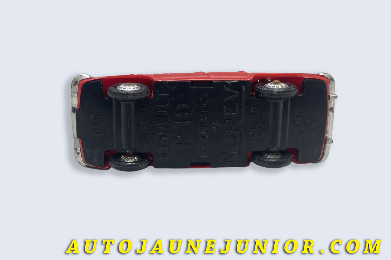 Le #6166 - Norev - Renault - R10 est en vente sur Auto Jaune Junior ! Tekno, Politoys, Mebetoys, Mercury, Joal, Diapet, Märklin, TootsieToys.Vous avez le même jouet ? Profitez de notre expertise pour vous accompagner dans la vente de vos modèles ou votre collection ! Nous achetons tous lots de miniatures ! Contactez nous ! contact@autojaunejunior.com.