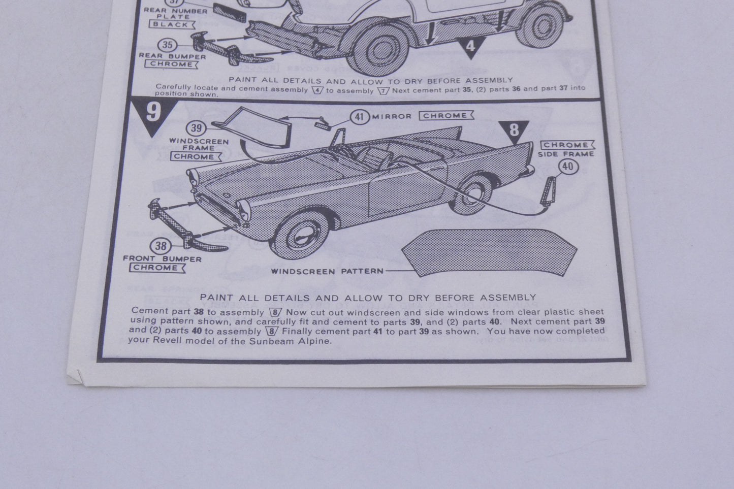 #2012 - Notice - Sunbeam - Notice de montage Kits