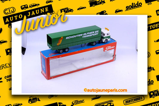 #4587 - Tekno - Scania - 141 tracteur semi remorque bâché Shouten-Alphen