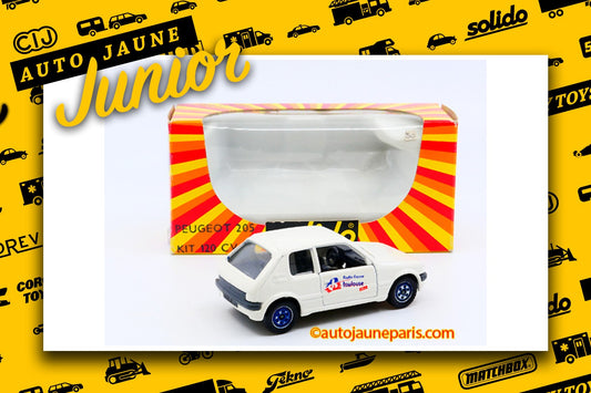 #4385 - Solido - Peugeot - 205GTI Radio France Toulouse