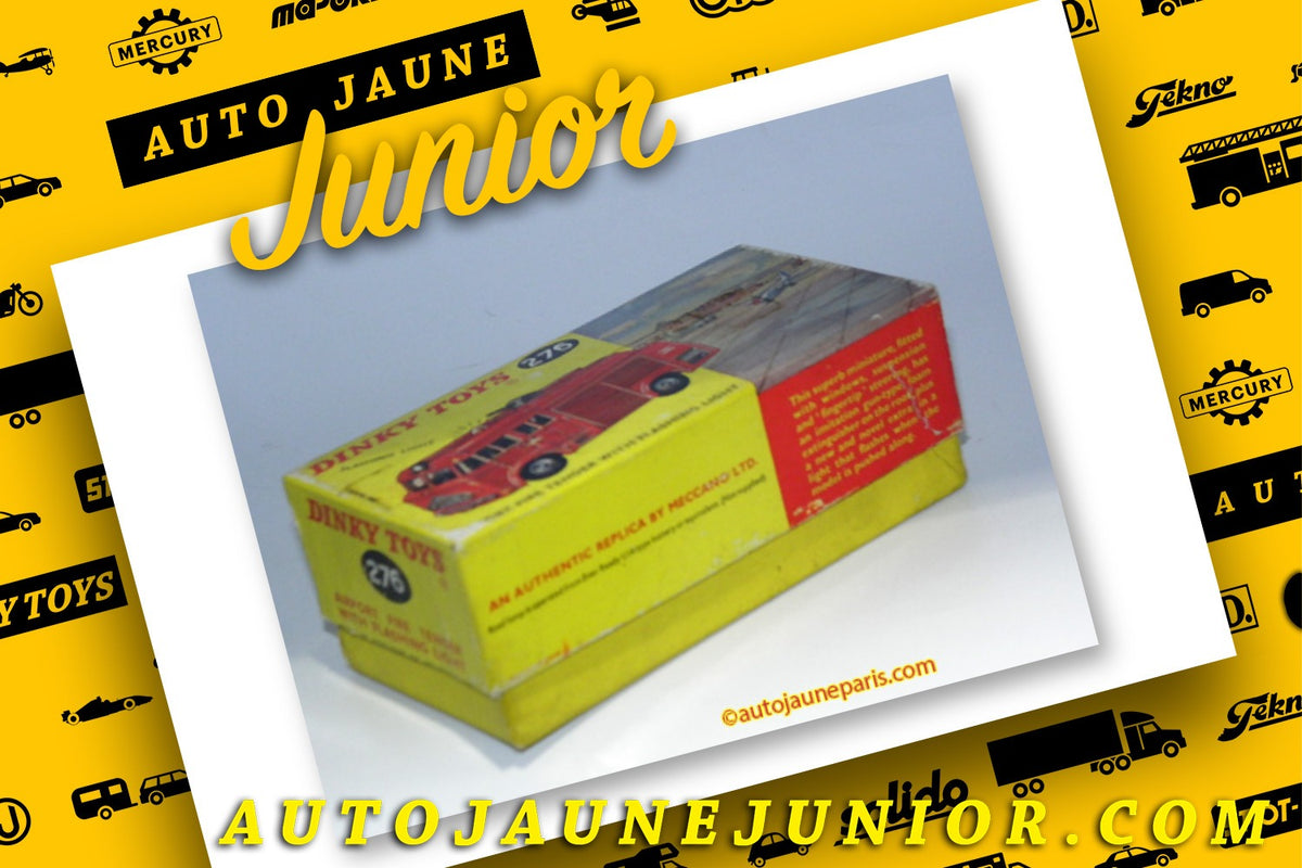 Le #2614 - Dinky Toys - Merryweather - pompier aéroport est en vente sur Auto Jaune Junior ! Découvrez nos collections de diecast Dinky-Toys, Corgi, Corgi-Toys, Solido, Norev.. Découvrez notre magasin physique, AutoJaune Paris, ouvert en 1984 par Vincent Espinasse. 41 rue Cavendish, 75019 Paris. Tel: 01 42 40 61 23. Ouvert les mardi et vendredi de 13h à 19h.