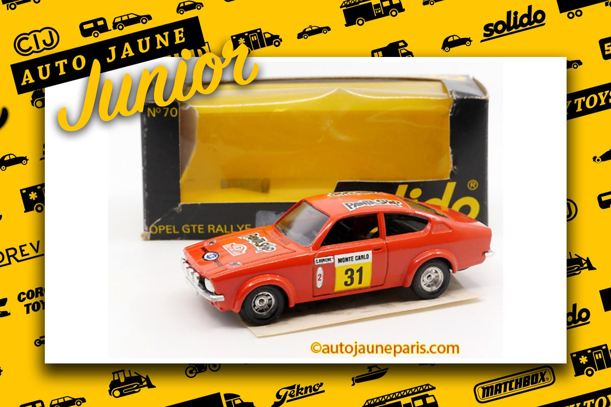 #4530 - Solido - Opel - Kadett GTE rallye de Monte Carlo 1978