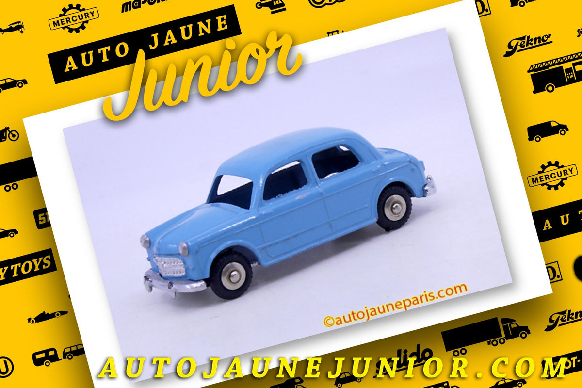 Le #2616 - Mercury - Fiat - 1100 Nuova calandre ovale est en vente sur Auto Jaune Junior ! Découvrez nos collections de diecast Dinky-Toys, Corgi, Corgi-Toys, Solido, Norev.. Découvrez notre magasin physique, AutoJaune Paris, ouvert en 1984 par Vincent Espinasse. 41 rue Cavendish, 75019 Paris. Tel: 01 42 40 61 23. Ouvert les mardi et vendredi de 13h à 19h.